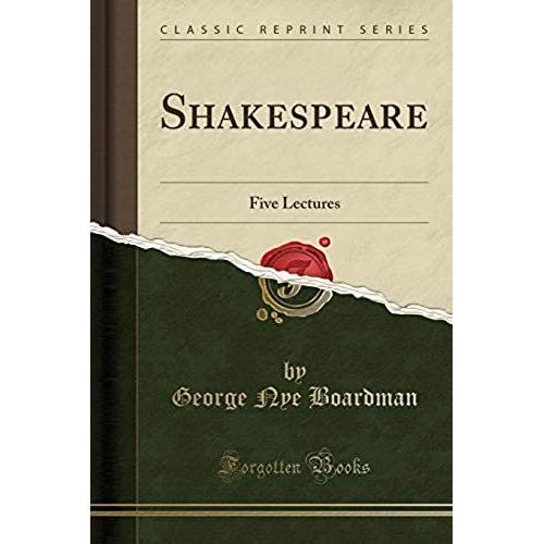 Boardman, G: Shakespeare