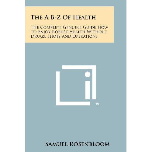 A B-Z Of Health