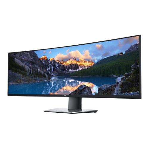 Dell UltraSharp U4919DW - Écran LED - incurvé - 49" - 5120 x 1440 Dual Quad HD @ 60 Hz - IPS - 350 cd/m² - 1000:1 - 5 ms - 2xHDMI, DisplayPort, USB-C - avec Garantie de 3 ans Advanced Exchange...