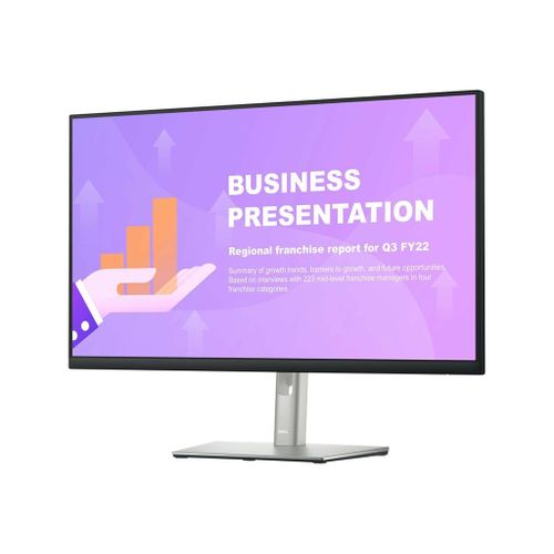 Dell P2722HE - Écran LED - 27" - 1920 x 1080 Full HD (1080p) @ 60 Hz - IPS - 300 cd/m² - 1000:1 - 5 ms - HDMI, DisplayPort, USB-C - avec 3 ans de service Advanced Exchange - pour Latitude 5320...