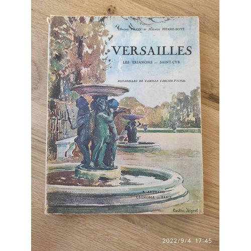 Versailles. Les Trianons & St-Cyr. Aquarelles De C. Carlier-Vignal