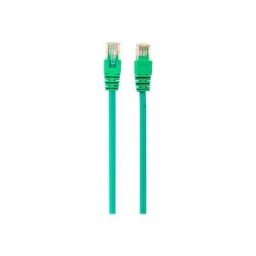 Gembird - Cordon de raccordement - RJ-45 (M) pour RJ-45 (M) - 1.5 m - UTP - CAT 5e - moulé, sans crochet - vert