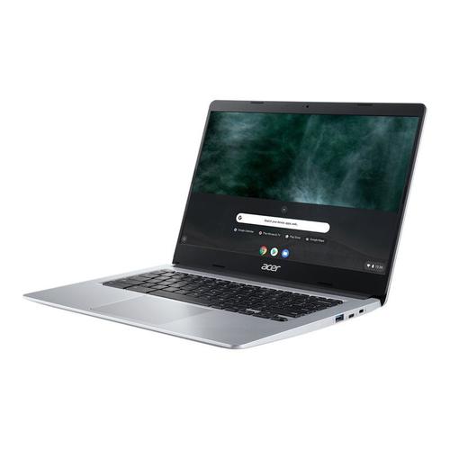 Acer Chromebook 314 CB314-1HT - Celeron N4020 4 Go RAM 64 Go SSD Argent AZERTY
