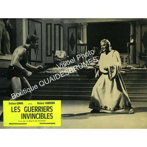 Les Guerriers Invincibles (La Révolte Des Prétoriens) : Jeu De 9 Photos D'exploitation Cinématographique - Format 21x29 Cm - De Alfonso Brescia Avec Richard Harrison, Moira Orfei, Giuliano Gemma -1964