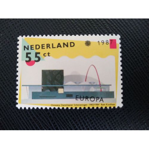 Timbre Pays Bas Yt 1288 Europa (C.E.P.T.) - Architecture Moderne 1987 ( 040906 )