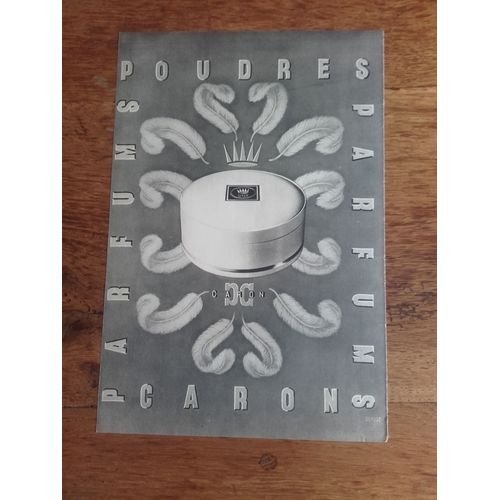 Publicité Années 1950 Parfums Poudres Caron