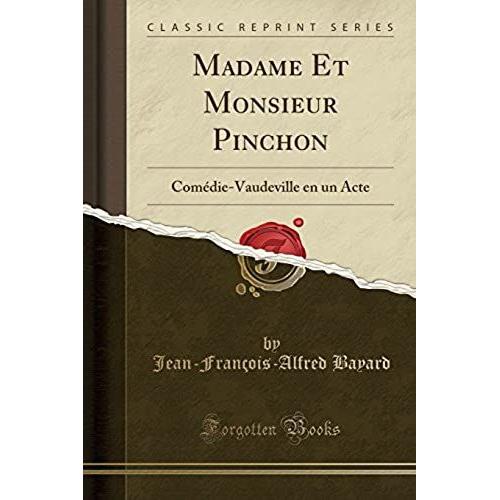 Bayard, J: Madame Et Monsieur Pinchon