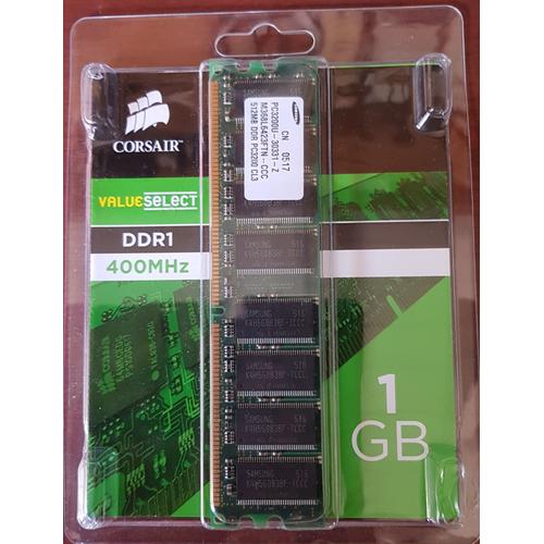 Corsair 1GB DDR1 400 MHz Desktop Memory