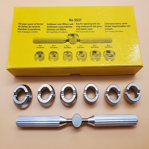 Ensemble D'outils De Réparation D'ouvre-Boîte De Couverture Arrière De Montre Pour Rolex 5537