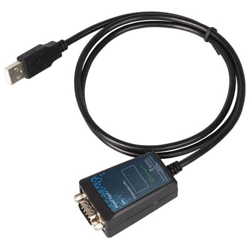 adaptateur USB 2.0 vers série DB9 9 broches, câble convertisseur FTDI, longueur de puce 1M, USB vers RS232, compatible avec windows 10