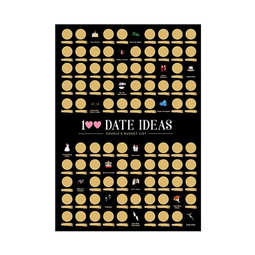 Affiche À Gratter Chanlge Adventure Dates Surprenantes, Affiches À Gratter Chanlleging Pour Amoureux Adultes, Base Rouge
