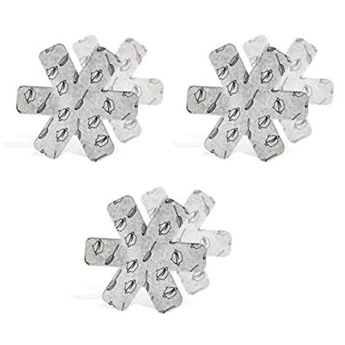 Jeu De 6 Protections Pour Pots Et Poêles, En 3 Tailles Différentes (38/36/26 Cm), Séparateurs Pour Casseroles Et Poêles