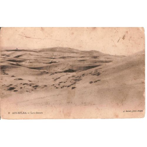 Algerie - Ain Sflra - Carte De 1916