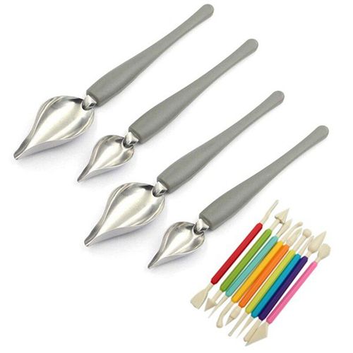 Ensemble De Cuillères Décoratives À Dessin Culinaire, Cuillères À Saucière, Cuillères À Dessin De Chef À Usages Multiples Pour Assiettes Décoratives, Gâteaux, Café