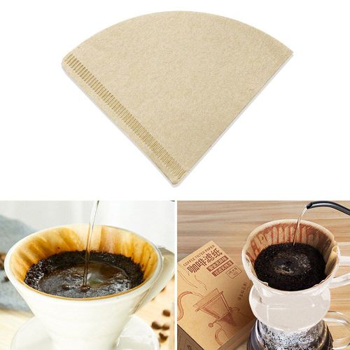 Filtres De Remplacement Pour Café En Poudre, Papier Filtre, Tasse À Café, Passoire, Outils Pour Thé Et Café, Accessoires De Cuisine, 40 Pièces/Ensemble