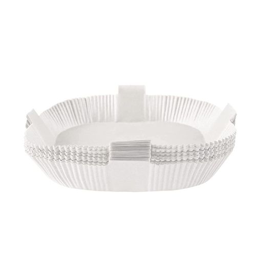Plaque en papier spécial anti-graisse pour friteuse à Air, 50 pièces, Type de poignée, tapis de cuisson antiadhésif pour four, accessoires pour friteuse à Air