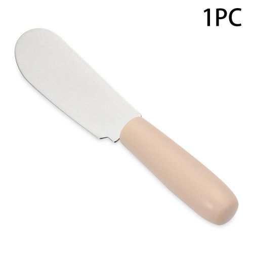 1/2pcs Petit Déjeuner Confiture Inox Couverts Accessoires De Cuisine Outils À Fromage Crème Grattoir Spatule À Beurre