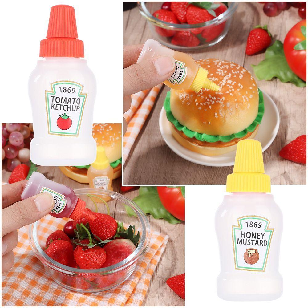 Mini bouteille Ketchup à la tomate, 25ML, 2 pièces/ensemble, Mini