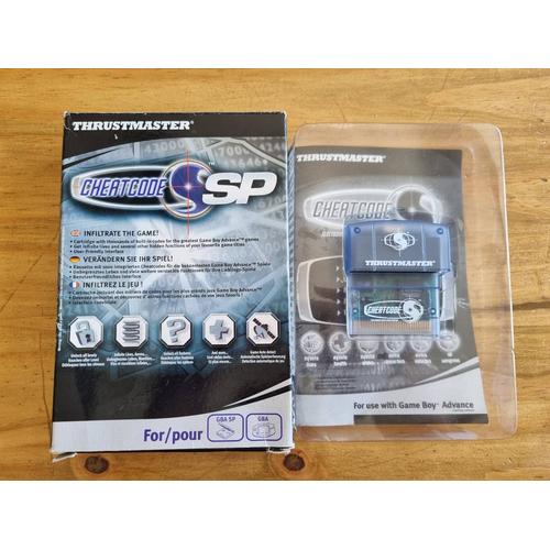 Action Replay Thrustmaster Gba/Gba Sp Cheatcode Sp