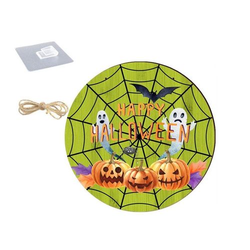 Panneau Suspendu En Bois, Breloque, Gnome, Sorcière, Porte D'entrée, Panneau De Porche, Décoration Rustique De Pièce, Fournitures De Fête De Vacances