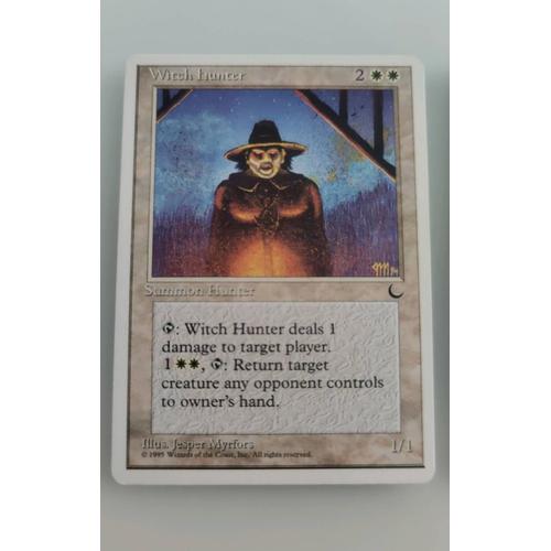 Carte Magic The Gathering: Witch Hunter ( The Dark ) - Esprit Protecteur - Wall Of Nets