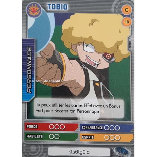 Carte Beyblade Serie 1 - Tobio C#18