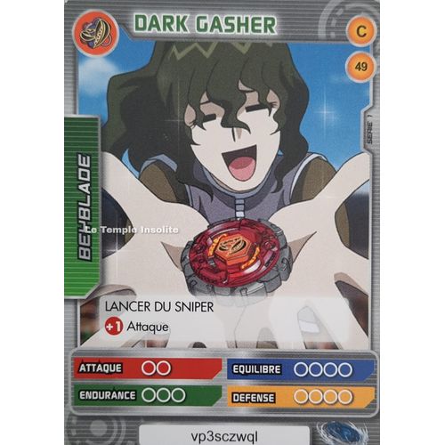 Carte Beyblade Serie 1 - Dark Gasher C#49