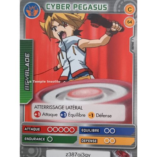 Carte Beyblade Serie 1 - Cyber Pegasus #64
