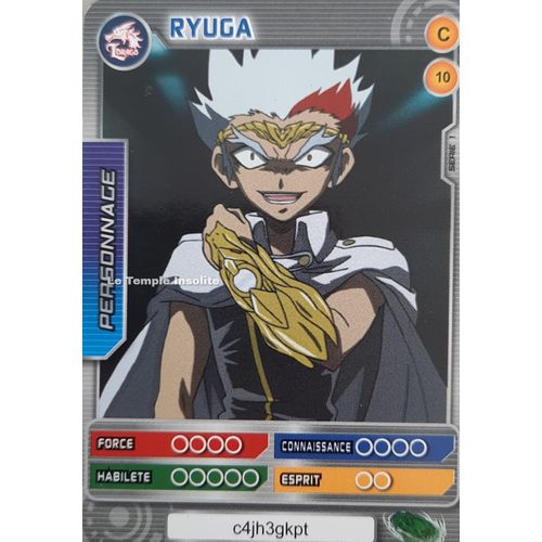 Carte Beyblade Serie 1 - Ryuga #10