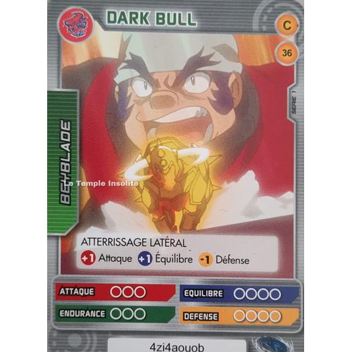 Carte Beyblade Serie 1 - Dark Bull #36