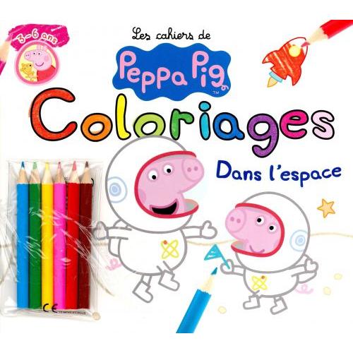 Les Cahiers De Peppa Pig 23 Dans L'espace + 6 Crayons
