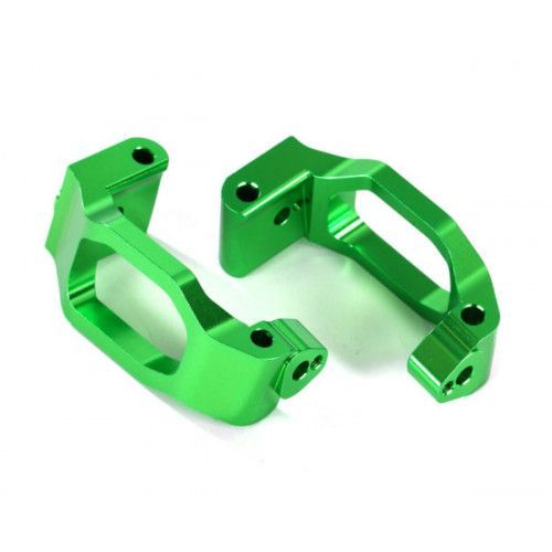 2 Etriers De Fusées Gauche Et Droit Alu Anodisés Vert Traxxas Maxx - Traxxas Trx8932g-Traxxas