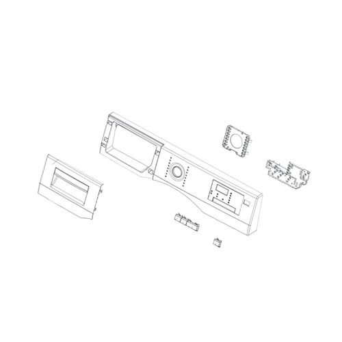 Bandeau de façade - Sèche-linge (2972509143 BEKO)