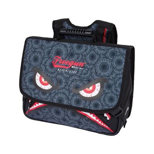 Cartable FREEGUN Primaire Monster 38cm 2 compartiments