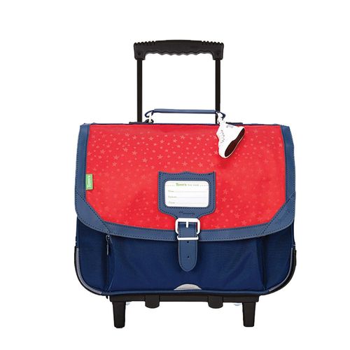 Cartable à roulettes TANN'S 38cm Morgan 2 compartiments