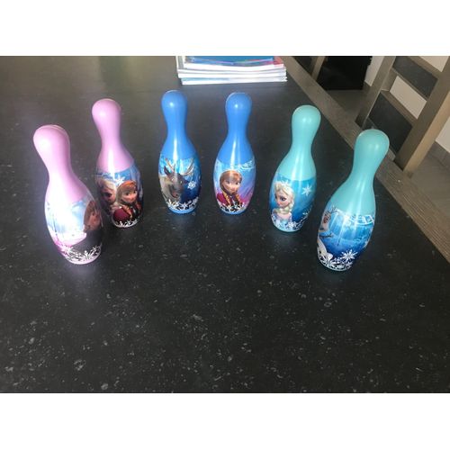 Lot De 6 Quilles Reine Des Neiges