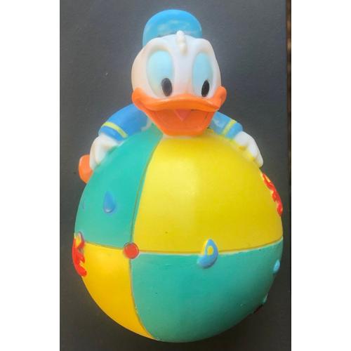 Figurine Donald Avec Un Ballon, Walt Disney, Dessin Animé