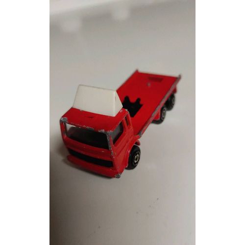 Majorette Camion Plateau Rouge 1/100