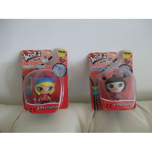 Megan Byte + Shashi-Mi - Lot De 2 Figurines Jaggets Mini - Famosa - 2018