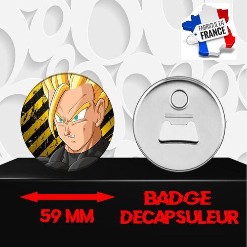 Magnet Décoratif Décapsuleur Aimanté 59 Mm Manga Dragon Ball Z Dbz 122