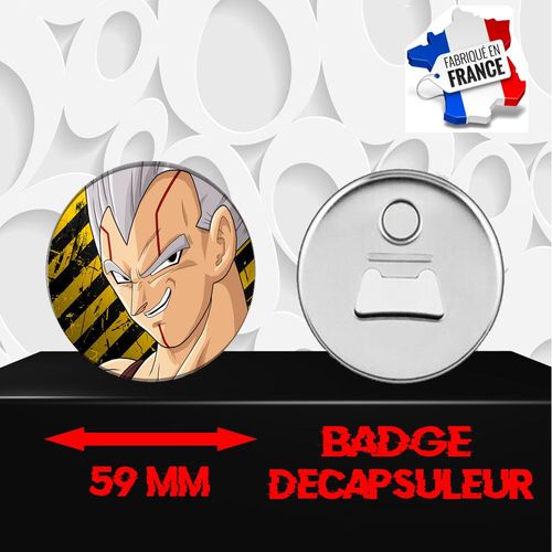 Magnet Décoratif Décapsuleur Aimanté 59 Mm Manga Dragon Ball Z Dbz 139