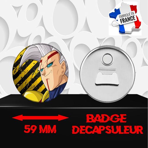 Magnet Décoratif Décapsuleur Aimanté 59 Mm Manga Dragon Ball Z Dbz 138
