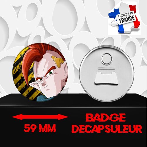 Magnet Décoratif Décapsuleur Aimanté 59 Mm Manga Dragon Ball Z Dbz 130