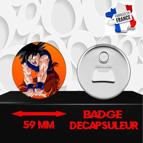 Magnet Décoratif Décapsuleur Aimanté 59 Mm Manga Dragon Ball Z Dbz 181