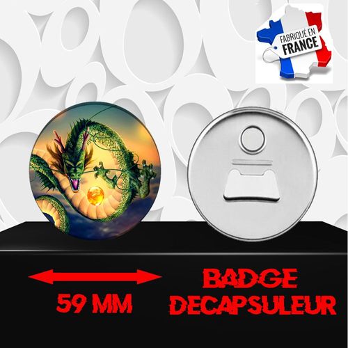 Magnet Décoratif Décapsuleur Aimanté 59 Mm Manga Dragon Ball Z Dbz 195