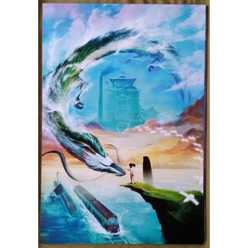 Affiche Poster Le Voyage De Chihiro / Spirited Away - Format A3, A Plat - Studio Ghibli, Miyazaki