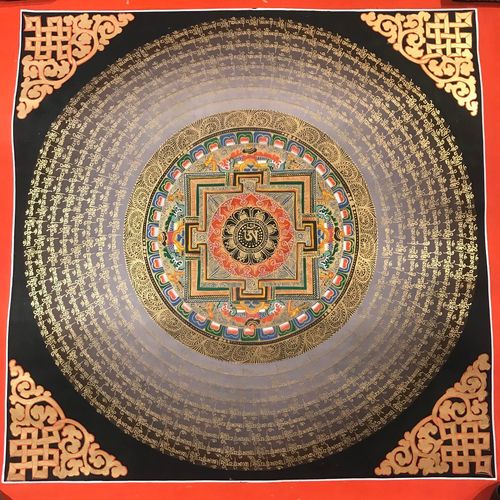 Mandala Argent 