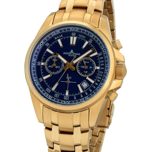Mens Watch Jacques Lemans 1-2117o, Quartz, 44mm, 20atm