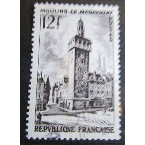 1955. F1025: 5ème Anniversaire Du Jacquemart De Moulins.