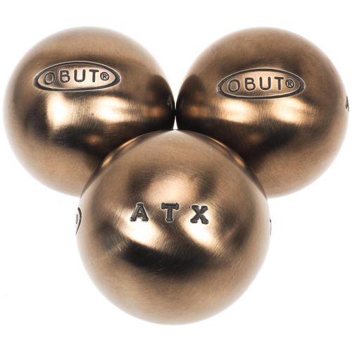 Boules De Pétanque Obut Boules De Pétanque Obut Atx Competition 73mm M Argent Métalisé 720g